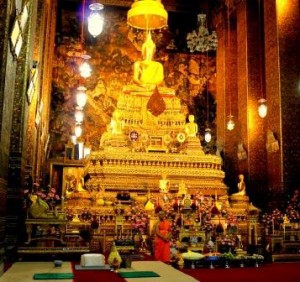 Monk in Temple