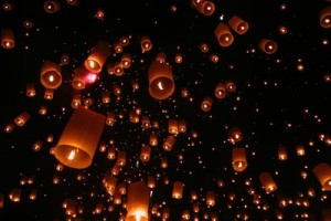 Yee Peng Festival in Chiangmai