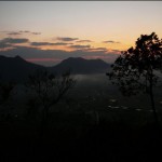 Thailand Highlands at Sunrise