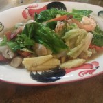 Thai Stir-fried Mixed Vegetables with Prawns: Phad Phak Kung