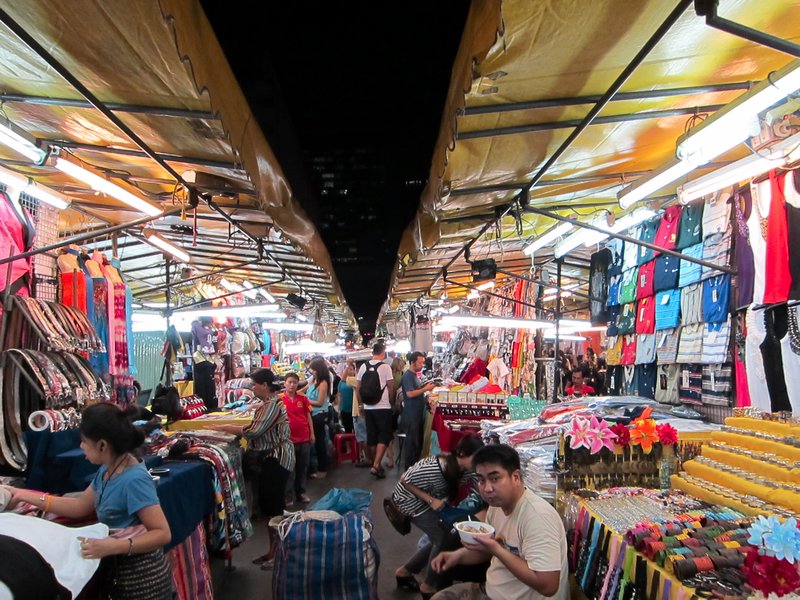 Silom Road Walking Street