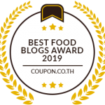 Bangkok Beyond wins the coupon.co.th’s Best Food Blog Award  in Thailand for 2019!