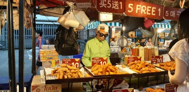 Eating Street Food in Thailand