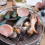 Summer Street in Ari: Open-air seafood BBQ