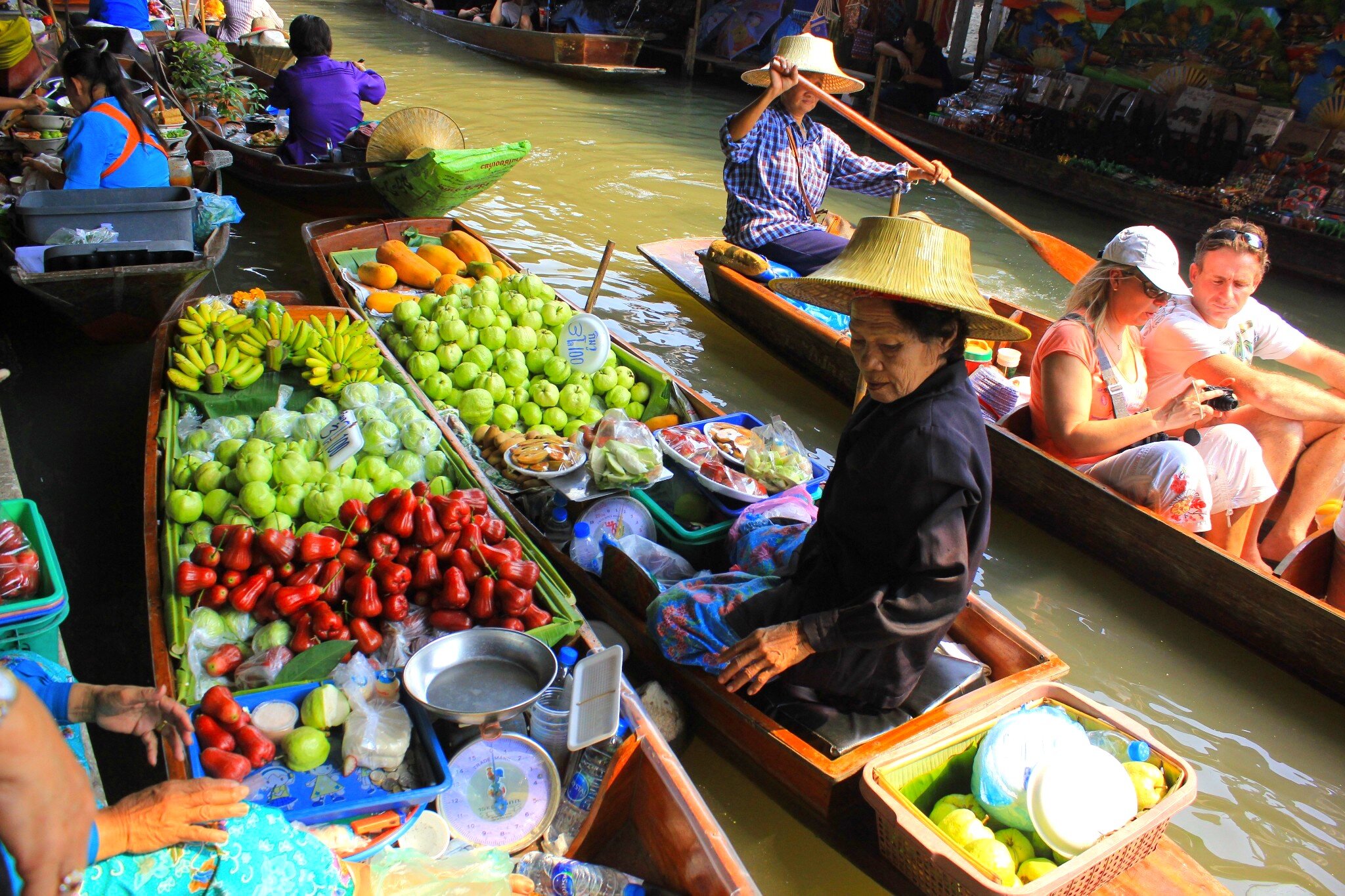 damnoen saduak market tour